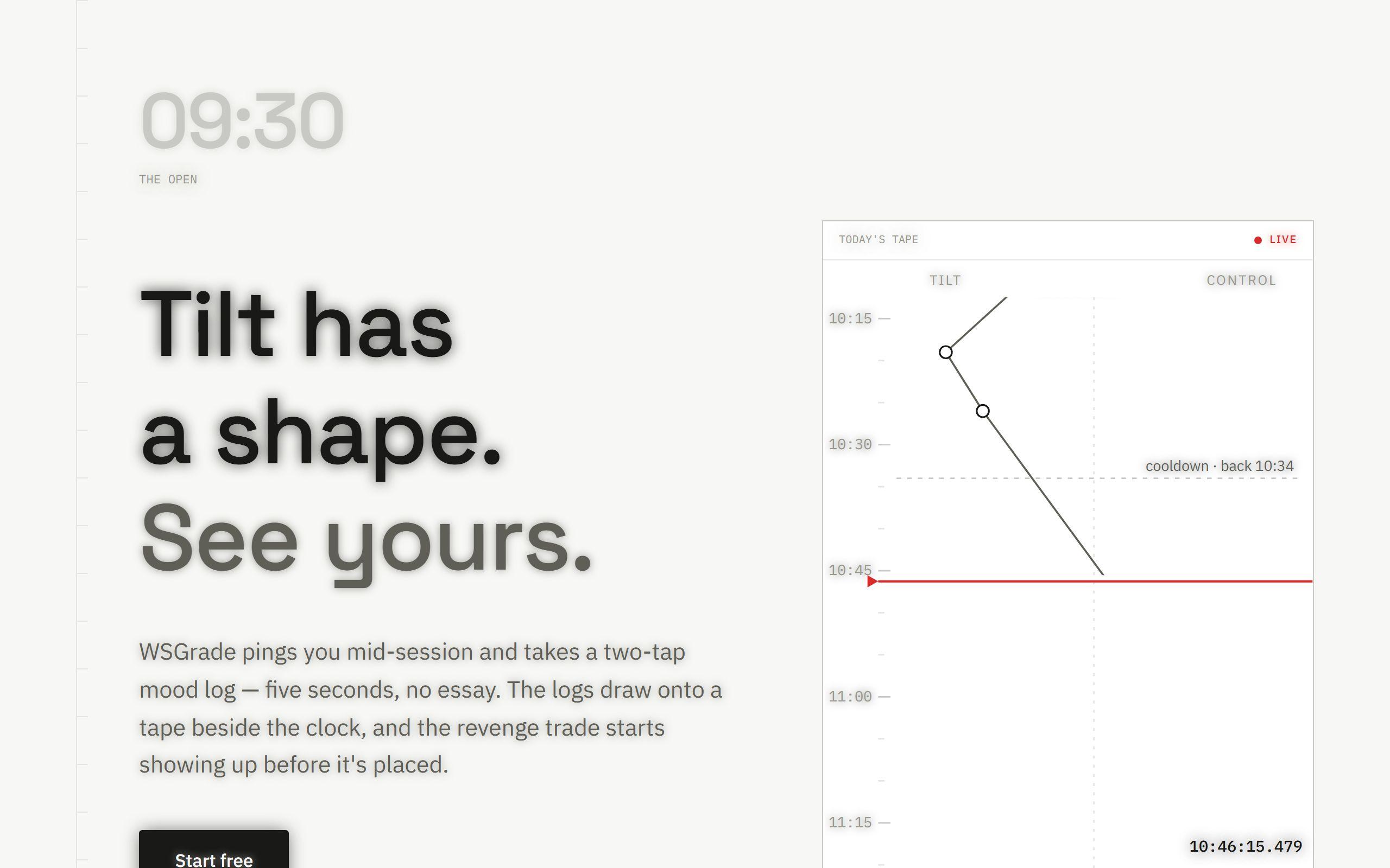Screenshot of wsgrade.com
